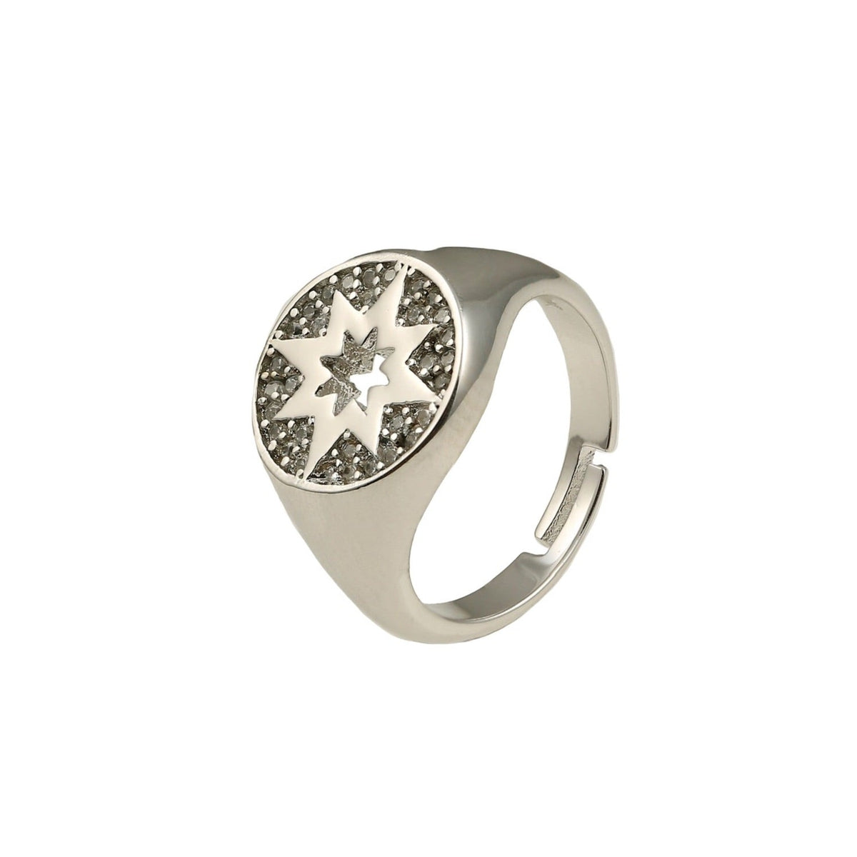 Star Strike Central Pinky Ring