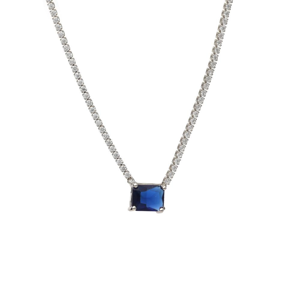 Central Gem Tennis Casual Necklace