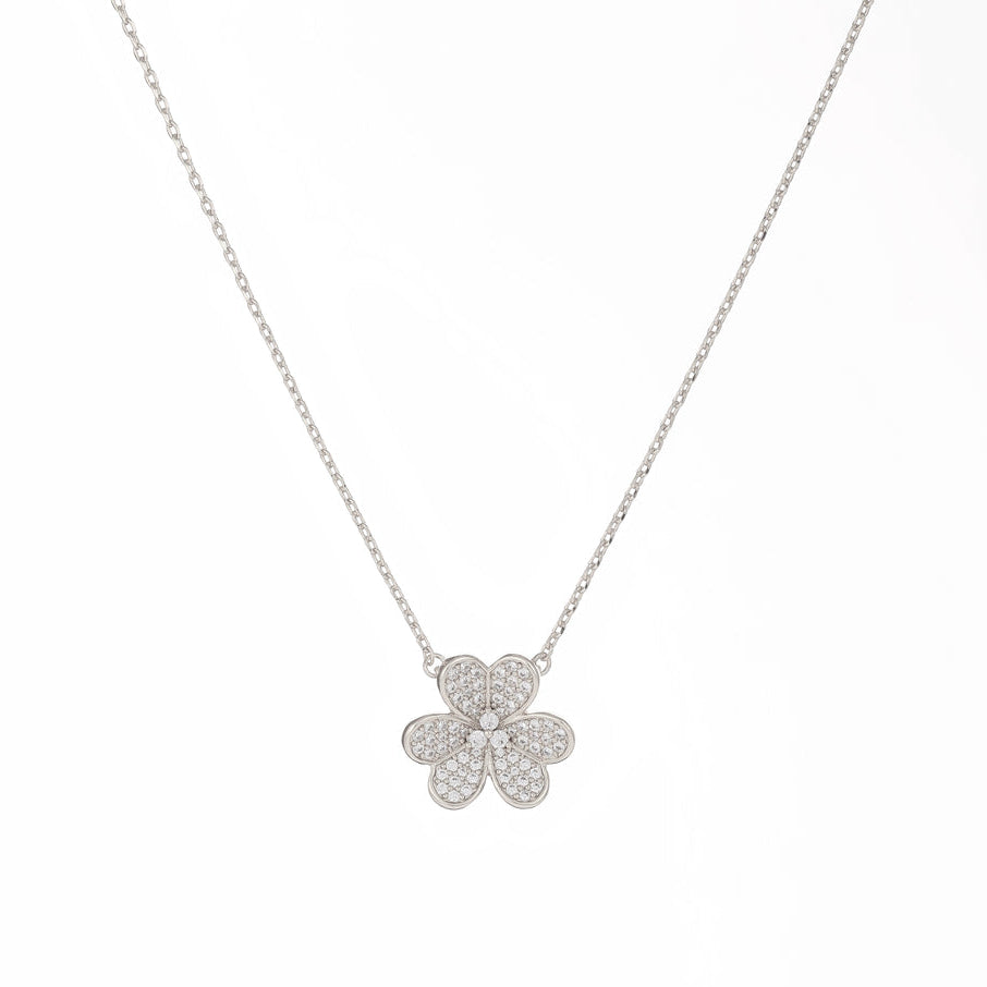 Flowery Shine Casual Necklace