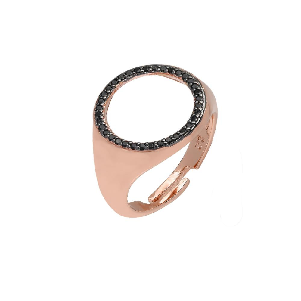 The Unique Round Pinky Ring
