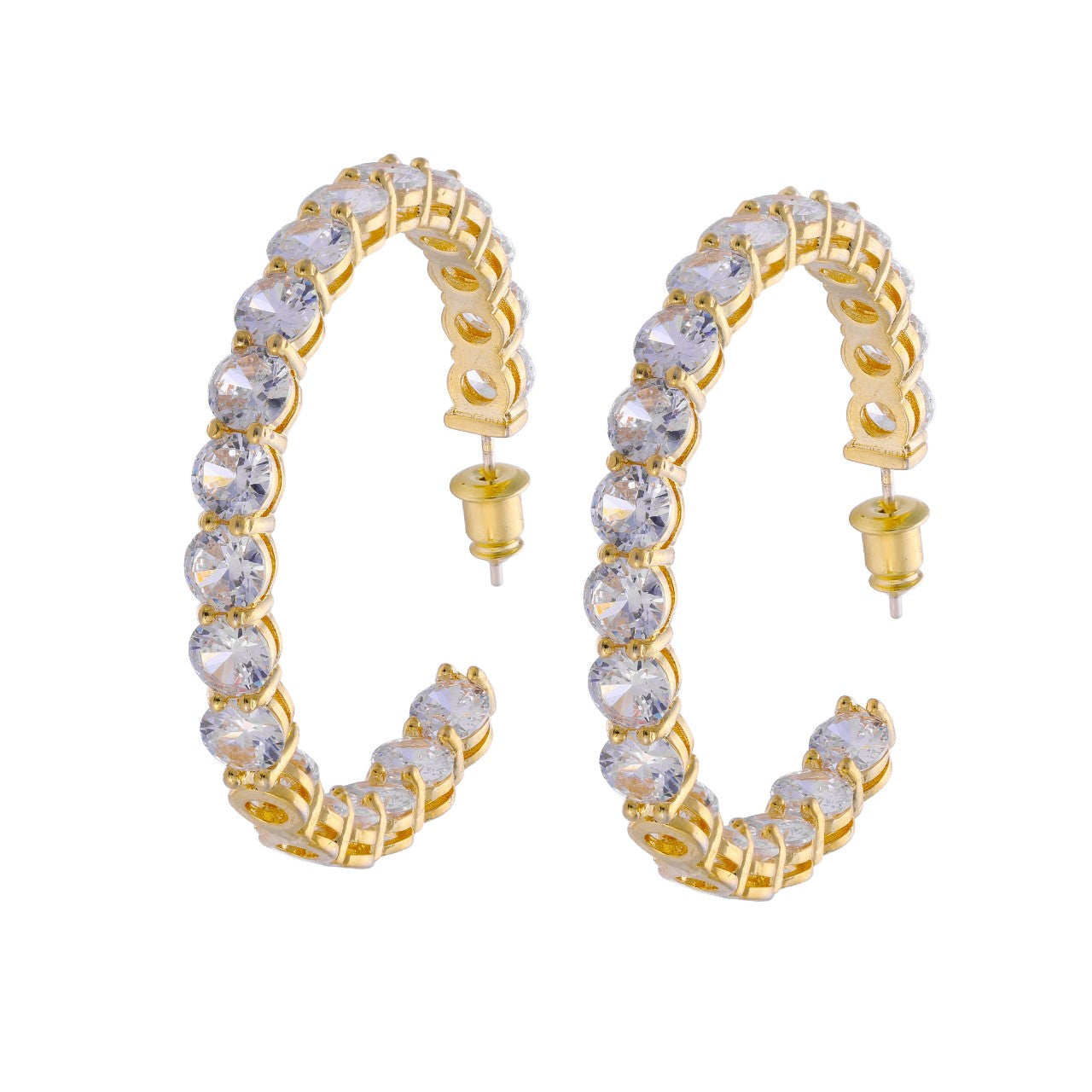 Celesty Hoops Evening Earrings