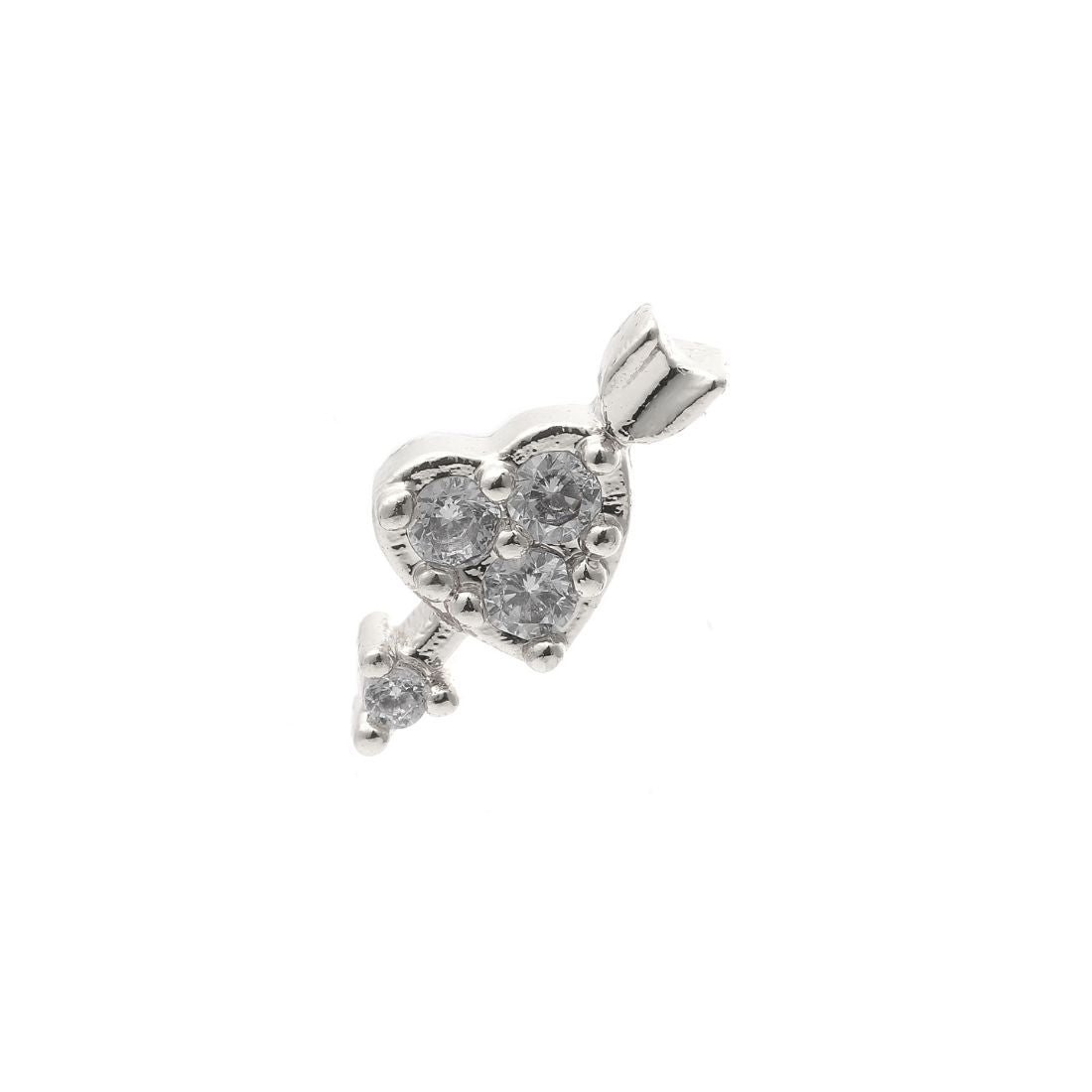 Cupid Heart Cartilage Single Earring