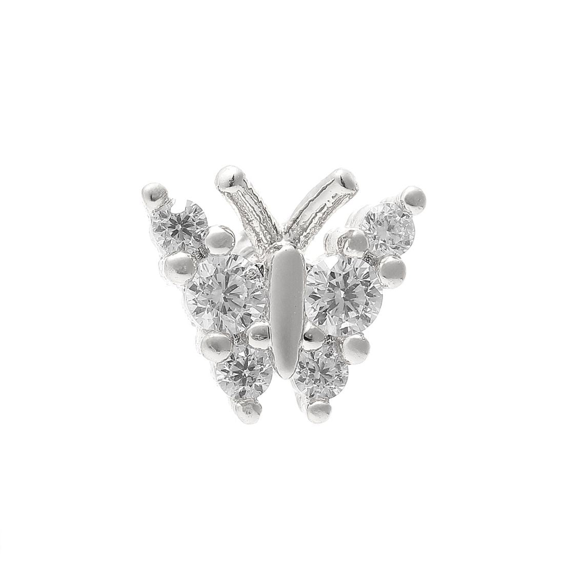 Shiny Butterfly Cartilage Single Earring