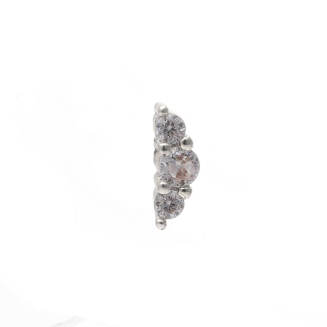 Triple Dot Cartilage Single Earring