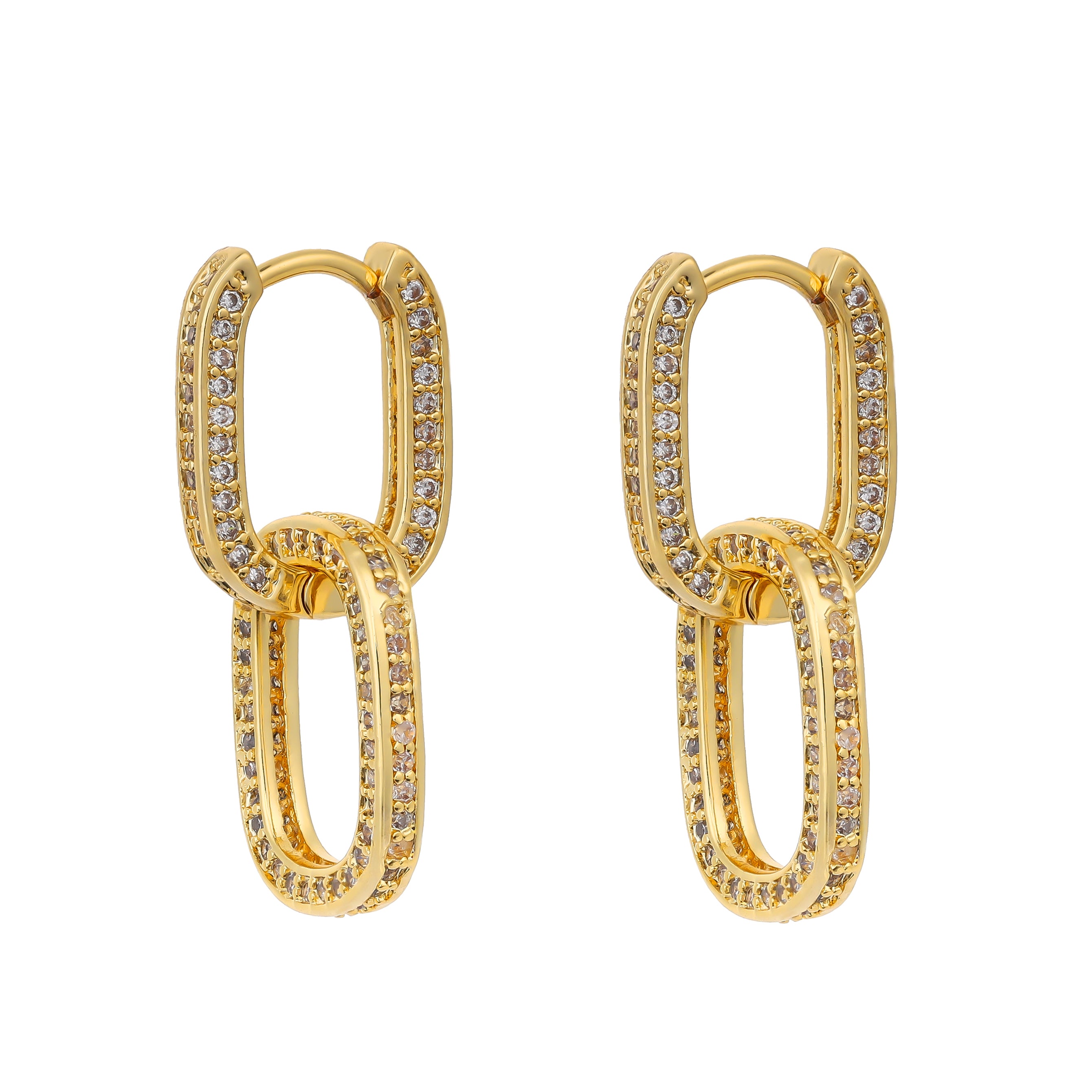 Exotic Chains Casual Earrings