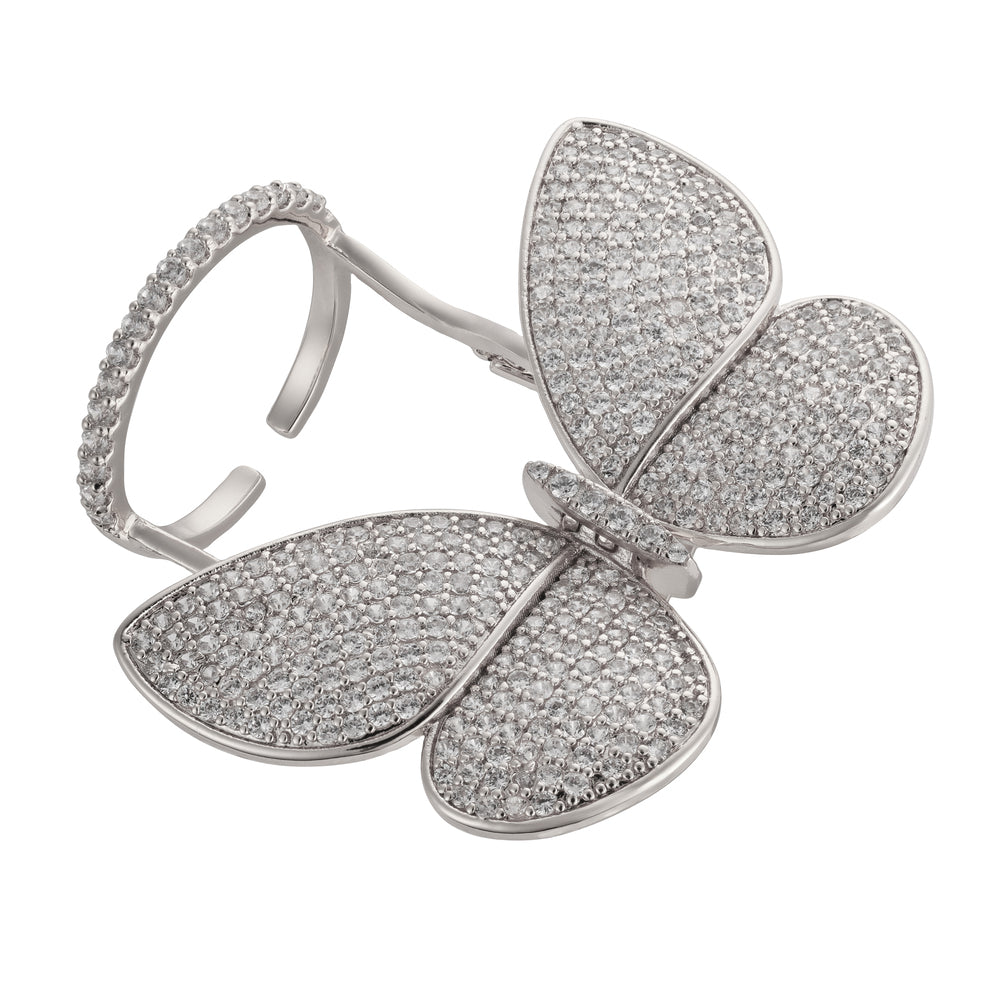 Mother Butterfly Casual Ring