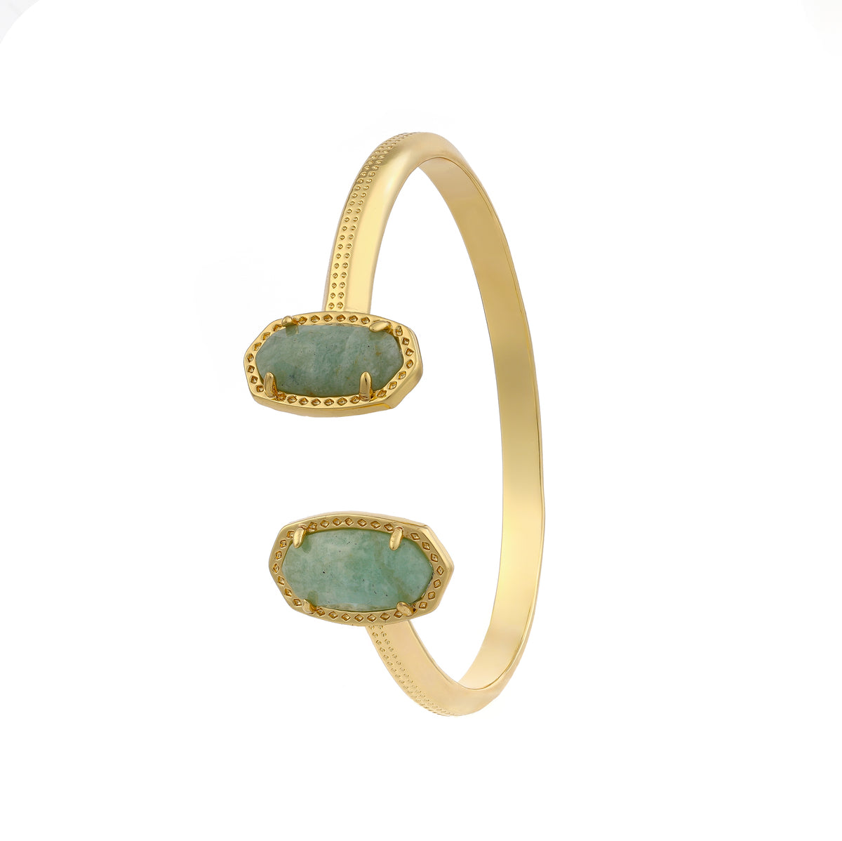Double Up Open Bangle Bracelet