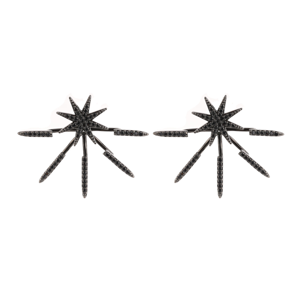 Star Spark Floating Casual Earrings