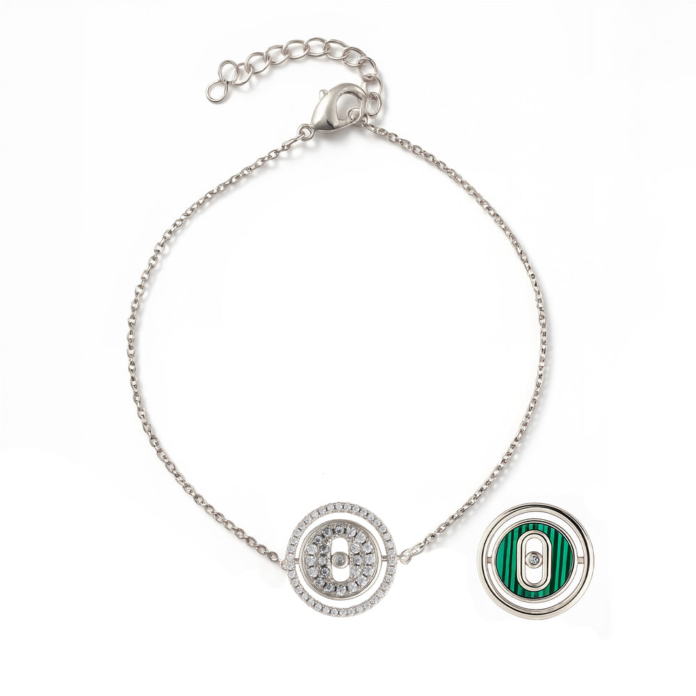 Dia Double Facade Bracelet