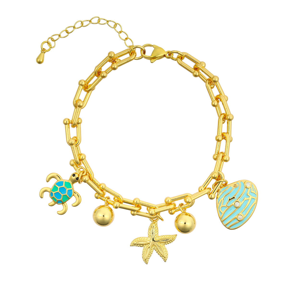 Chain Pendants Casual Bracelet