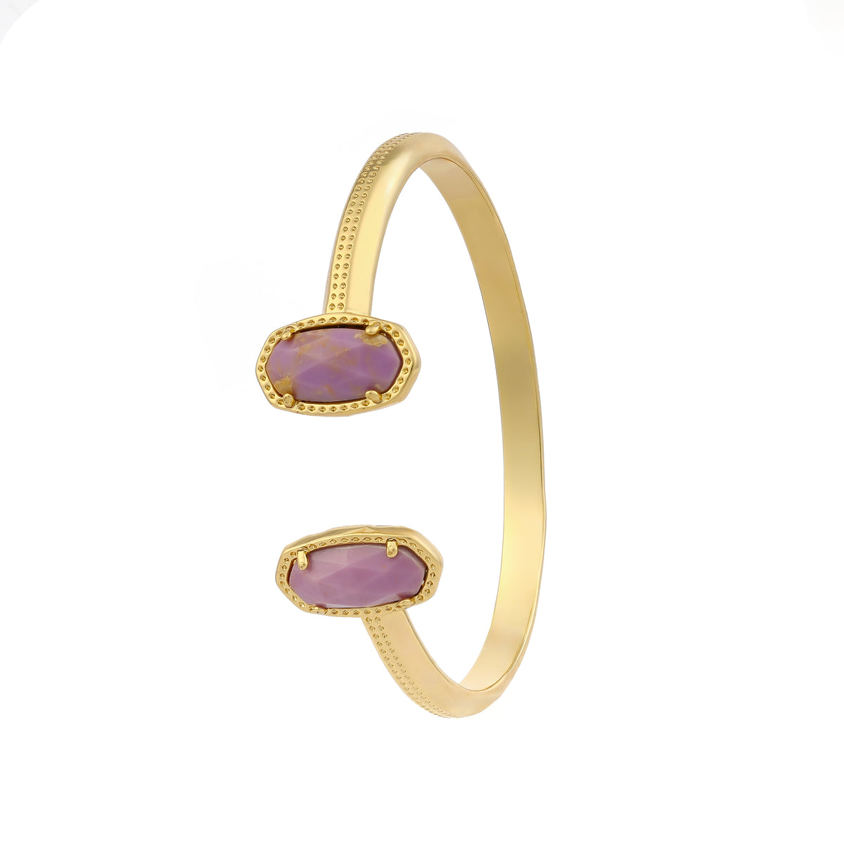 Double Up Open Bangle Bracelet