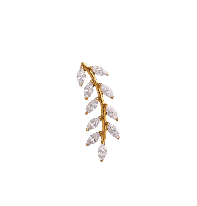 The Hyper Leaf Cartilage Single Earring