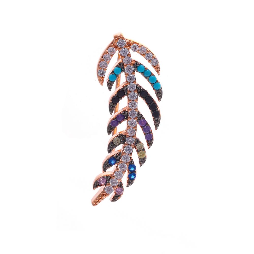 Magnificent Leaf Single Earring