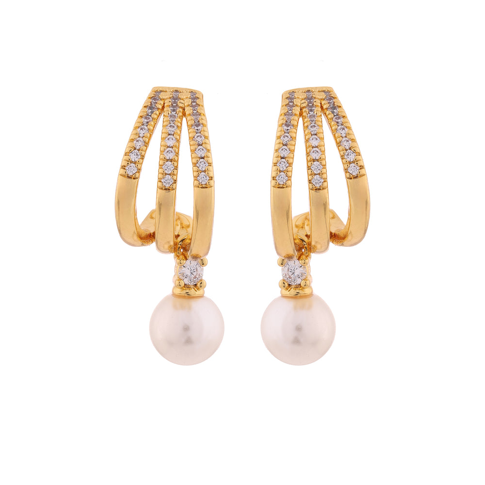 Perla Hoops Casual Earrings