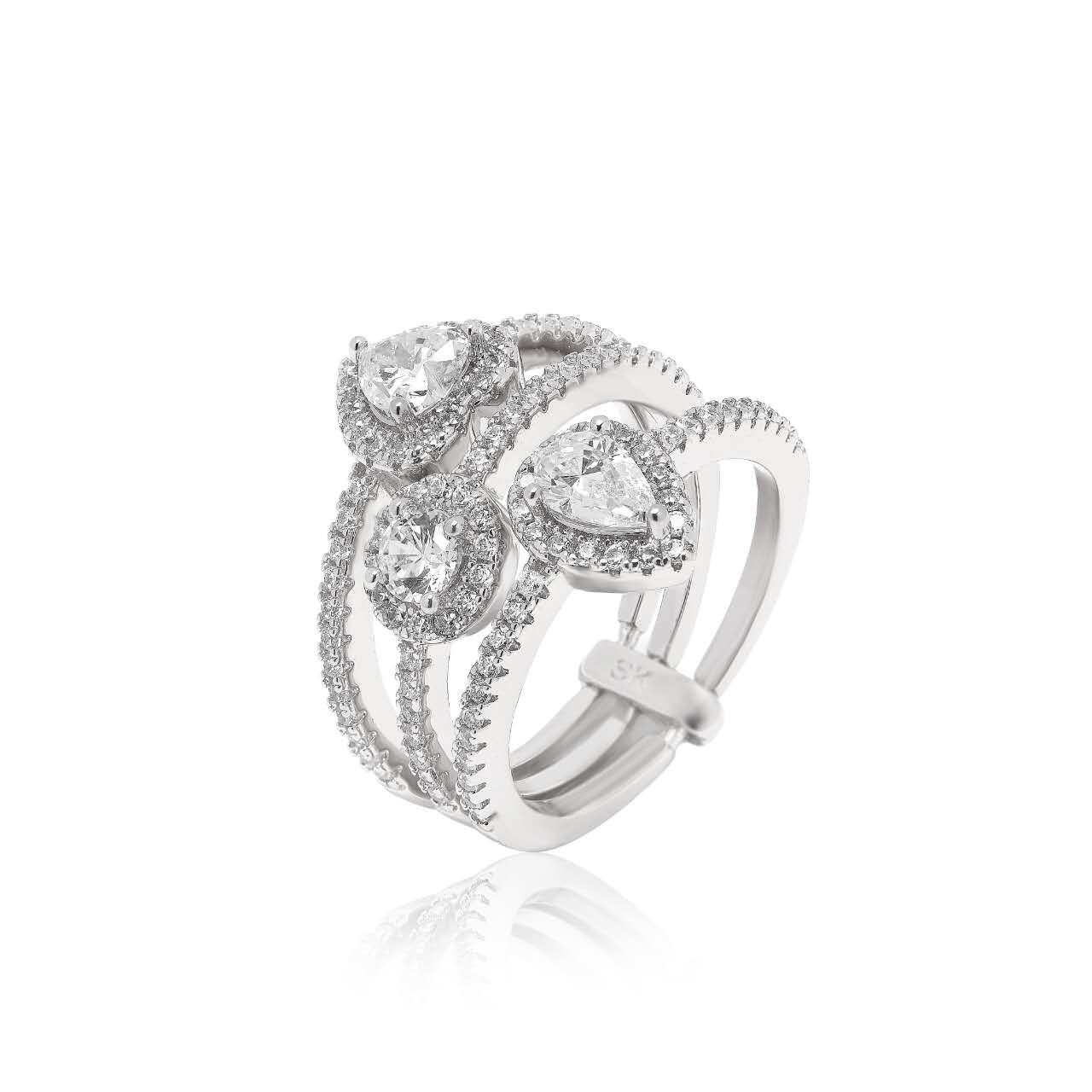 Supercilious Solitaire Ring