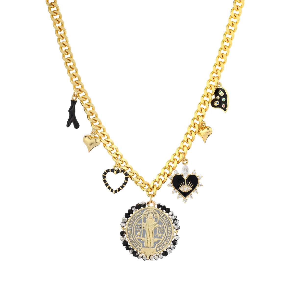 Artsy Loops Funky Necklace