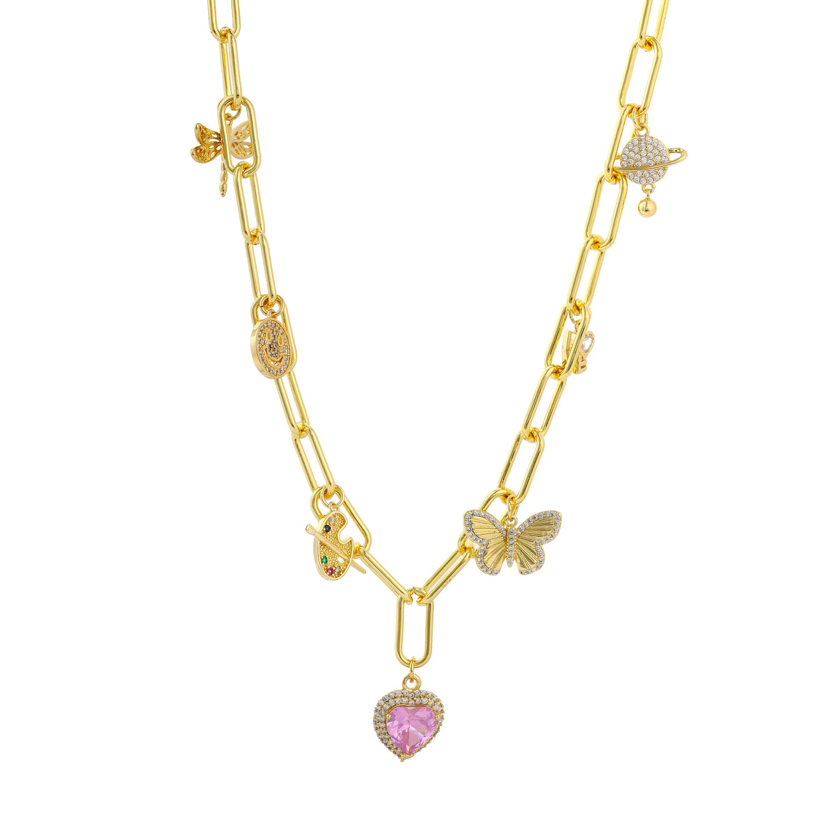 Chaos Charm Funky Necklace