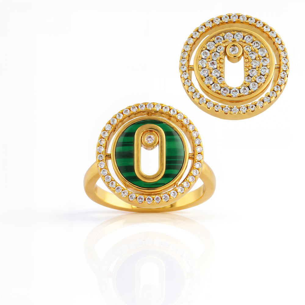 Aila Double Facade Casual Ring