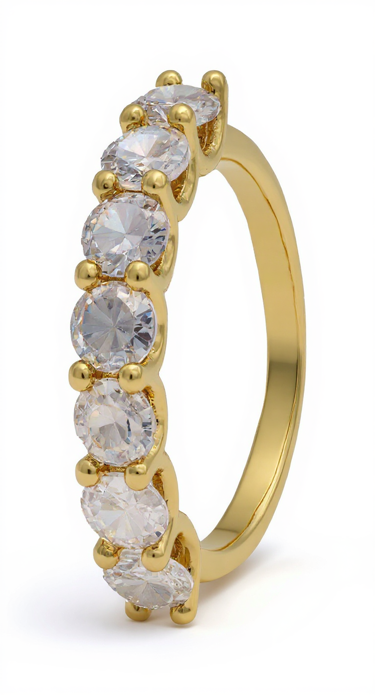Ella Semi Alliance Ring