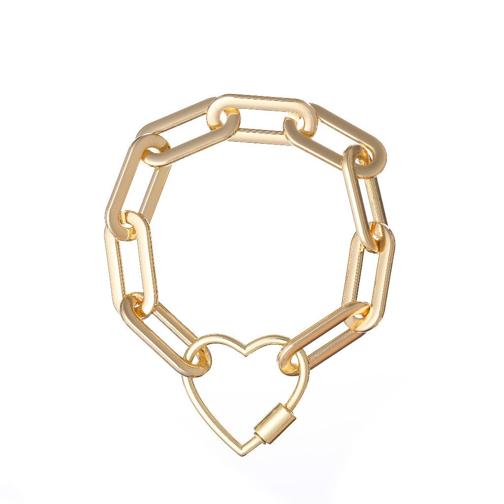 Iva Heart Chain Bracelet