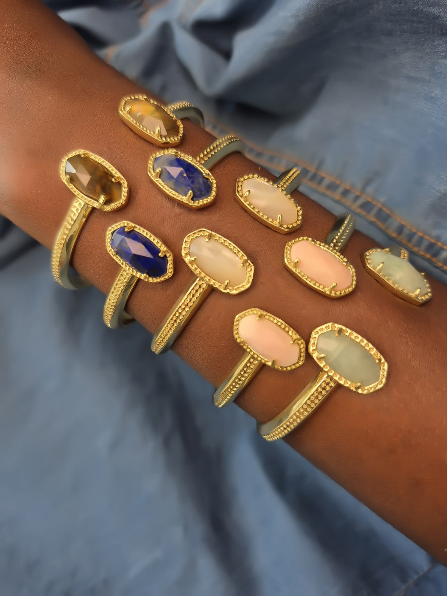 Double Up Open Bangle Bracelet