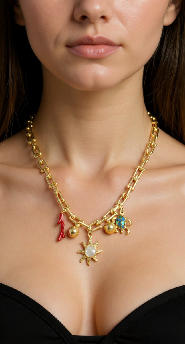 Cosmic Pop Funky Necklace