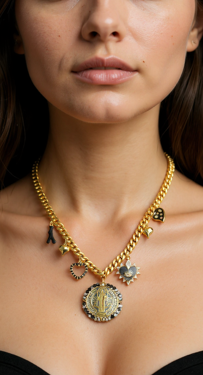 Artsy Loops Funky Necklace