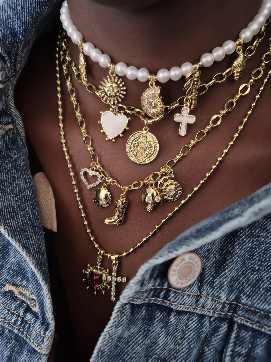Chaos Charm Funky Necklace