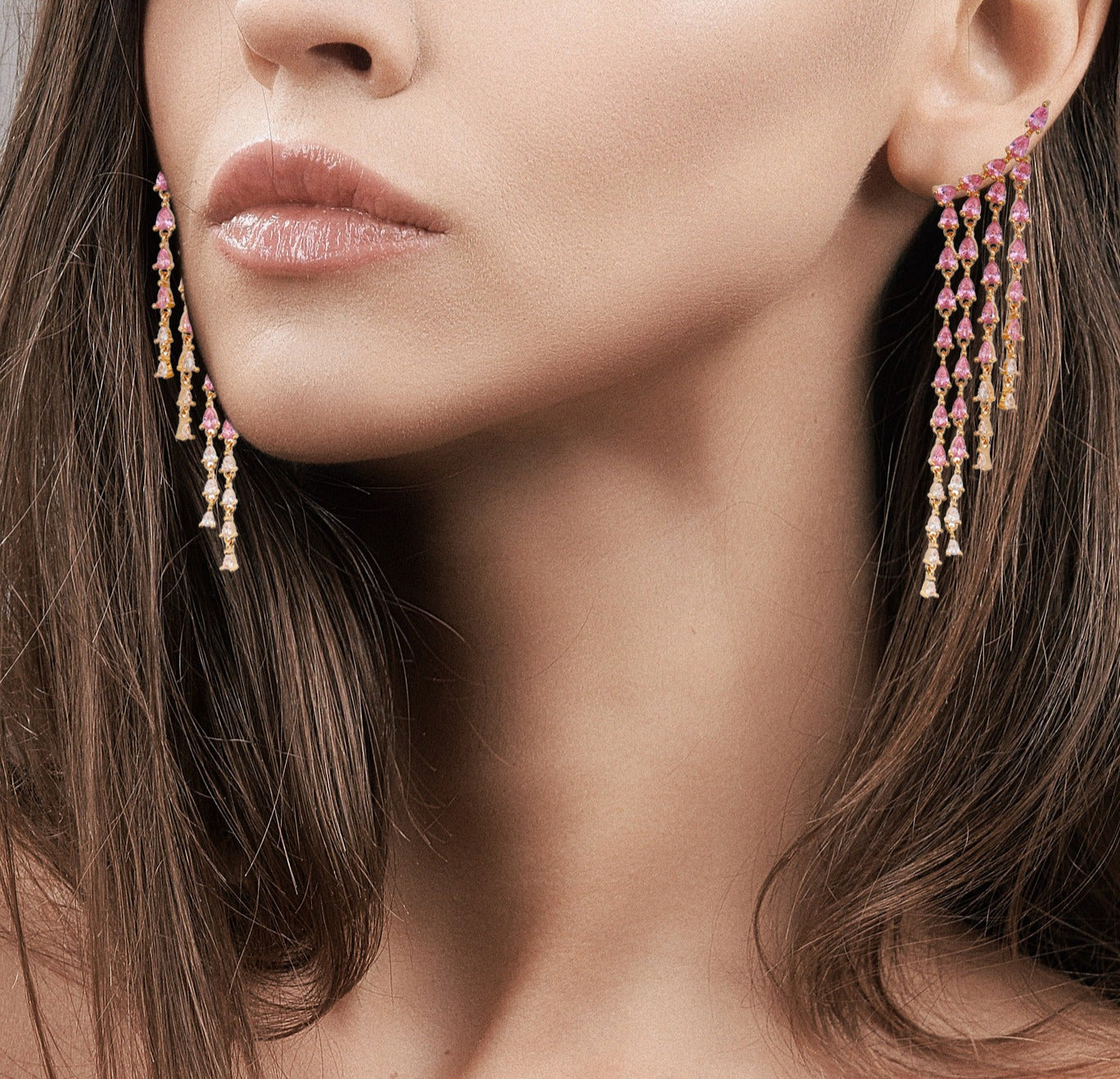 Rose Statement Casual Earrings