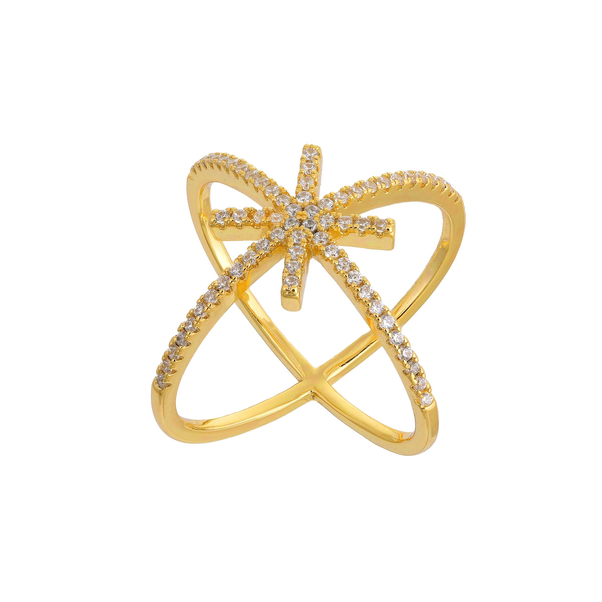 Orli Central Cross Casual Ring