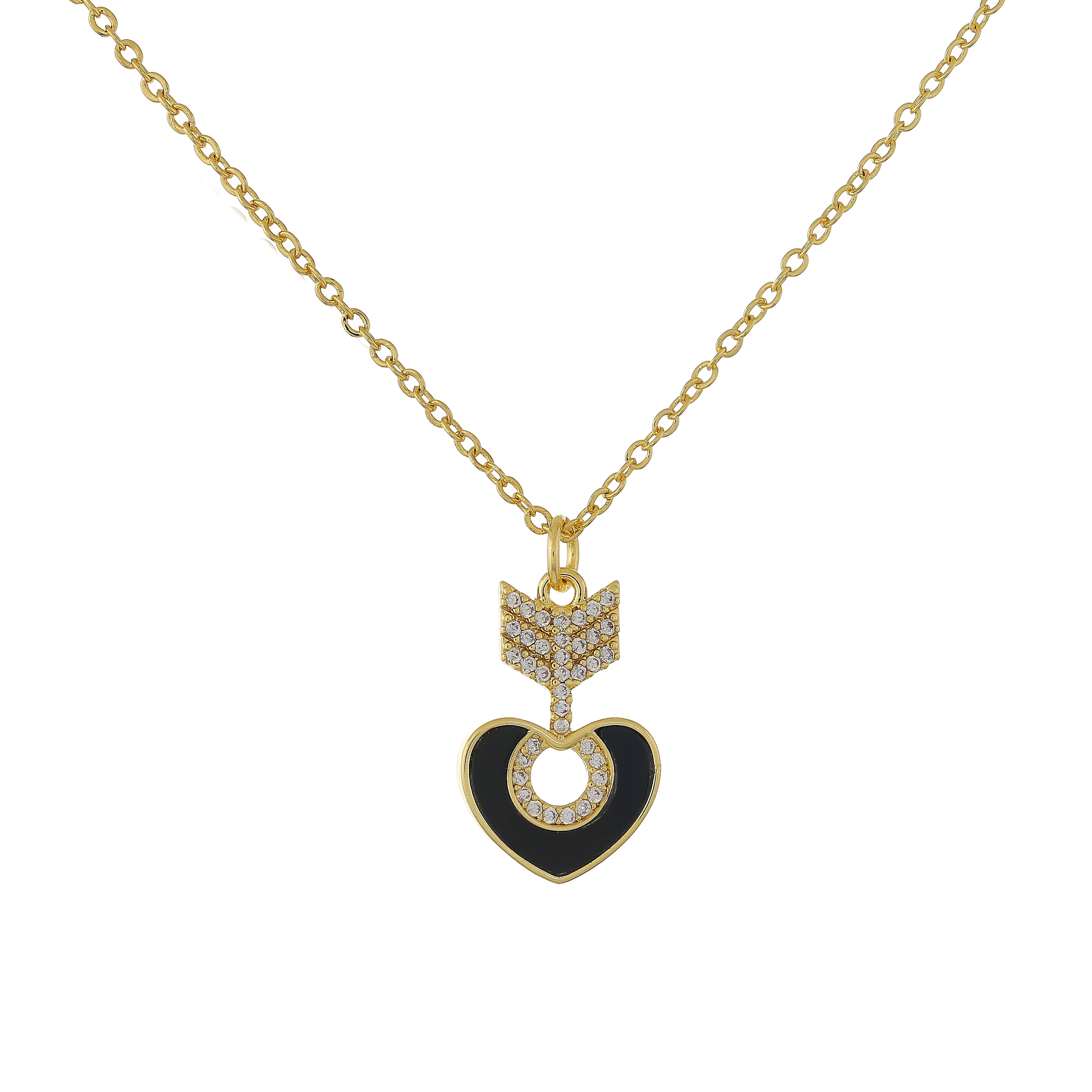 Key Heart Precious Casual Necklace