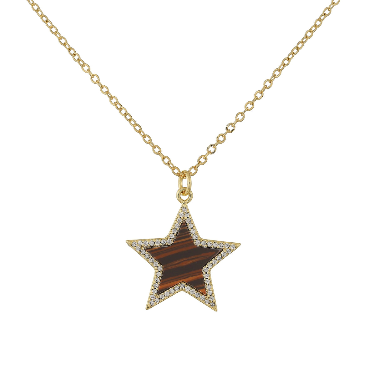 Dazzling Star Precious Casual Necklace