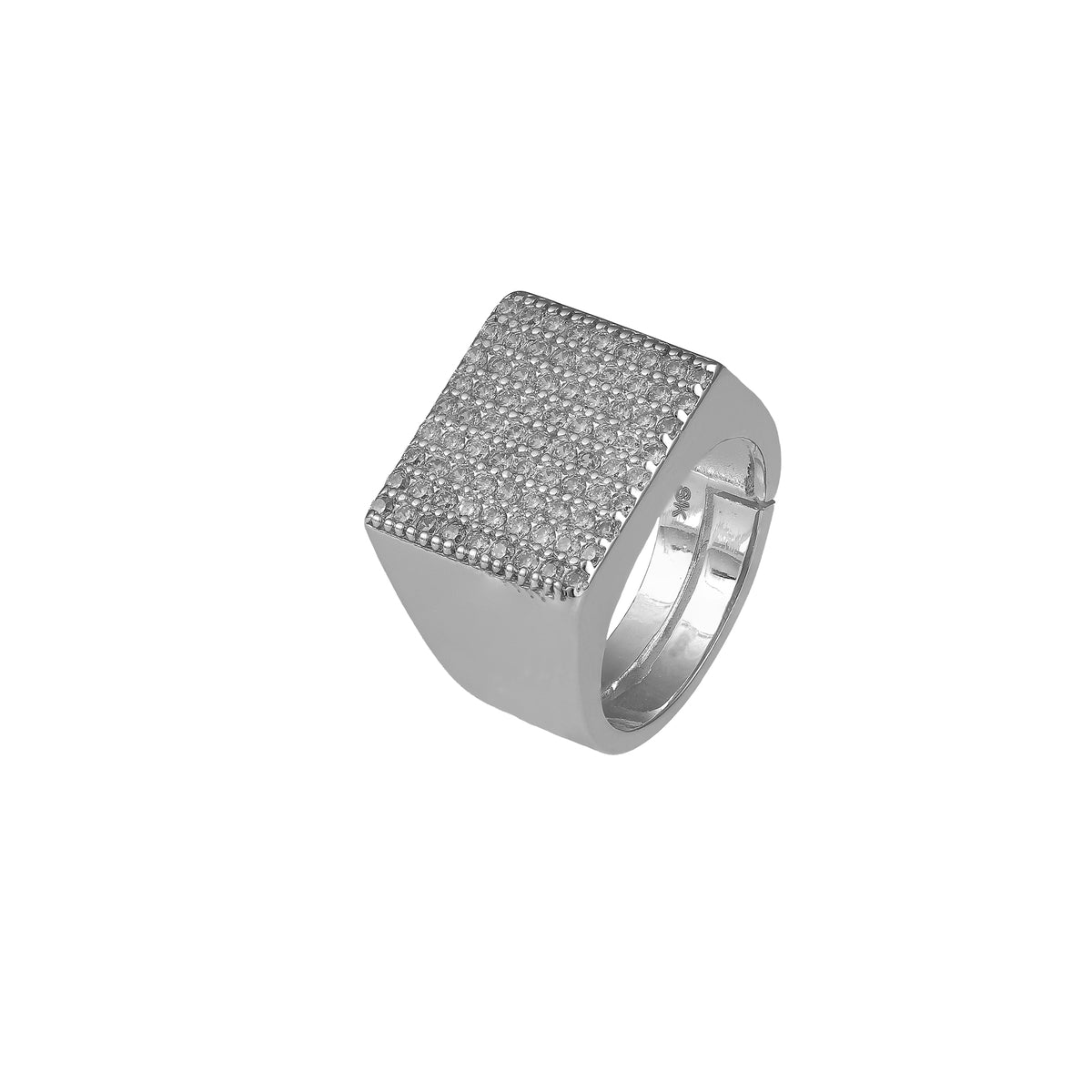 Fair Square Pinky Ring