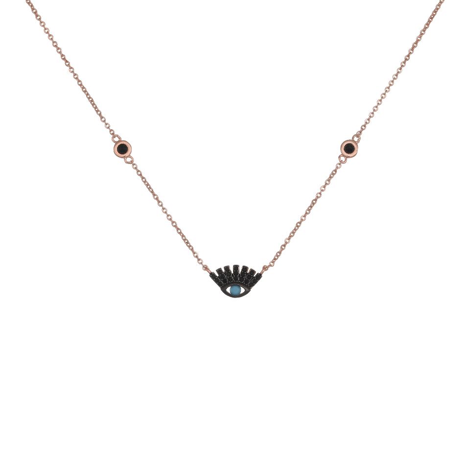 Mini Chic Eye Casual Necklace