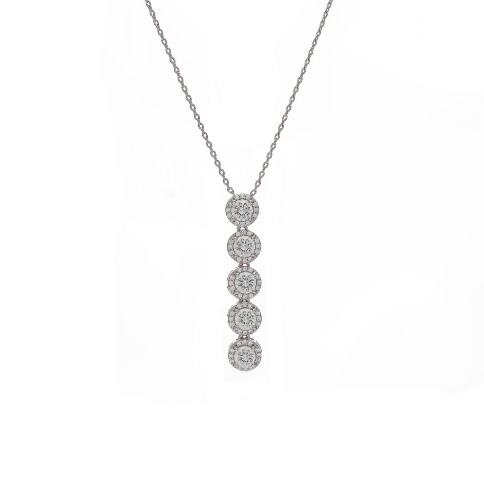 Precious Gems Casual Drop Necklace