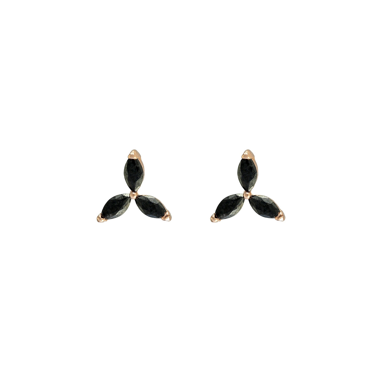 Diana Flower Dots Earrings
