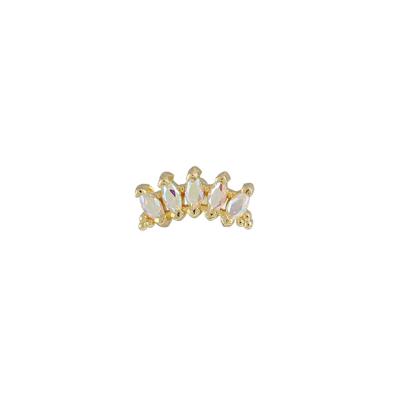 The Crown Cartilage Single Earring