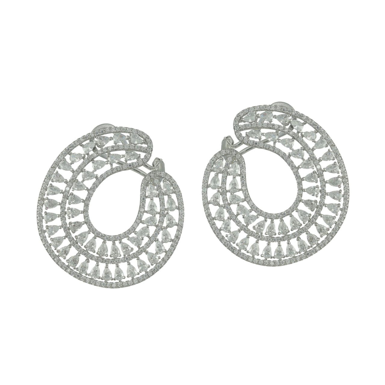 Naivy Curved Earrings