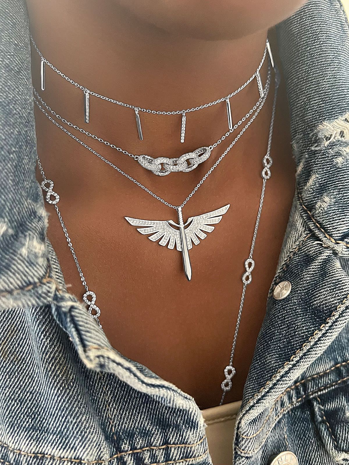 The Power Phoenix Casual Necklace