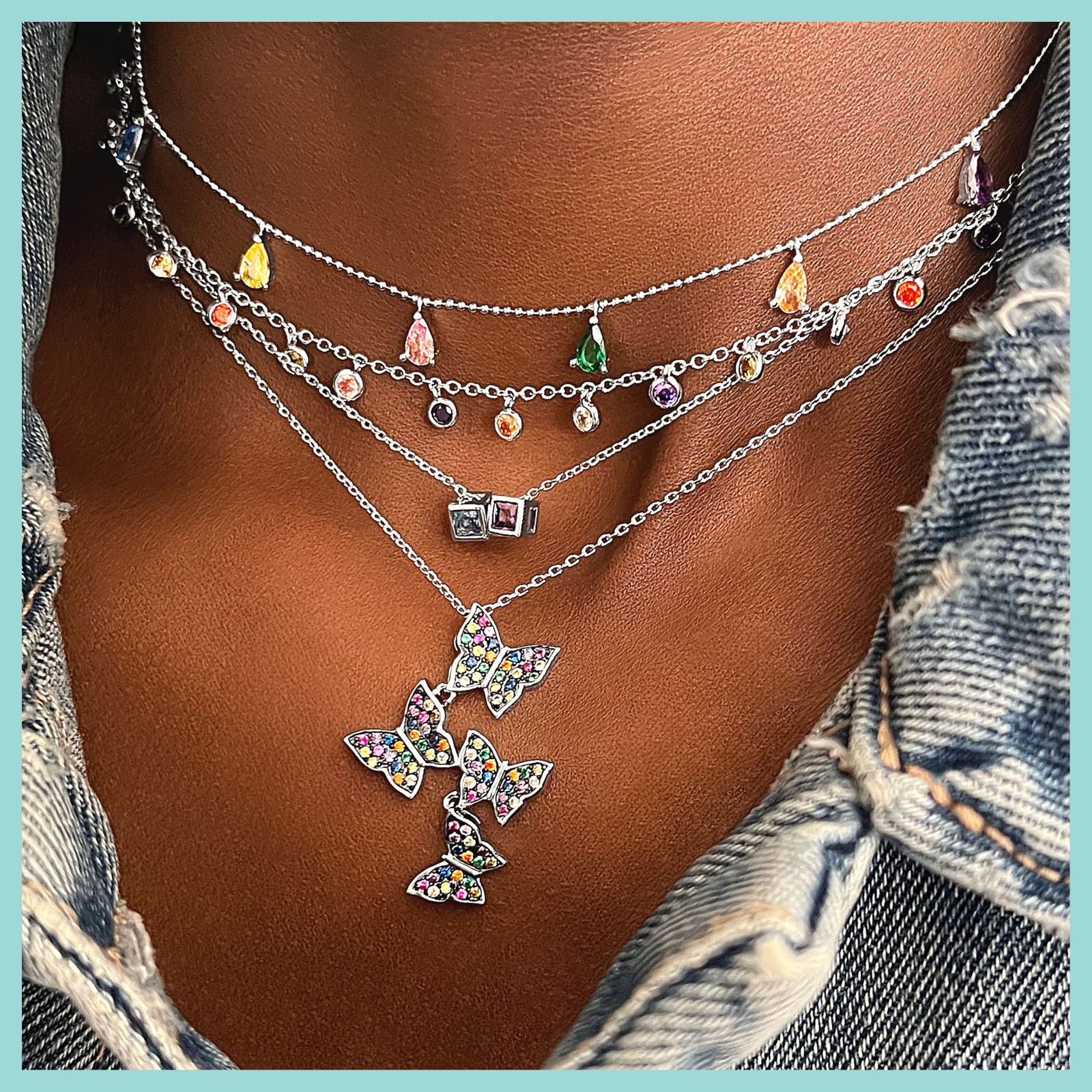 Mixed Points Casual Choker