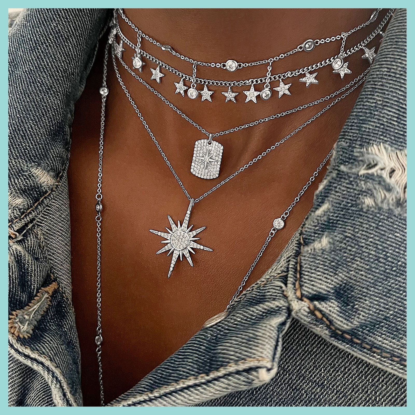 Vassy Star Casual Necklace