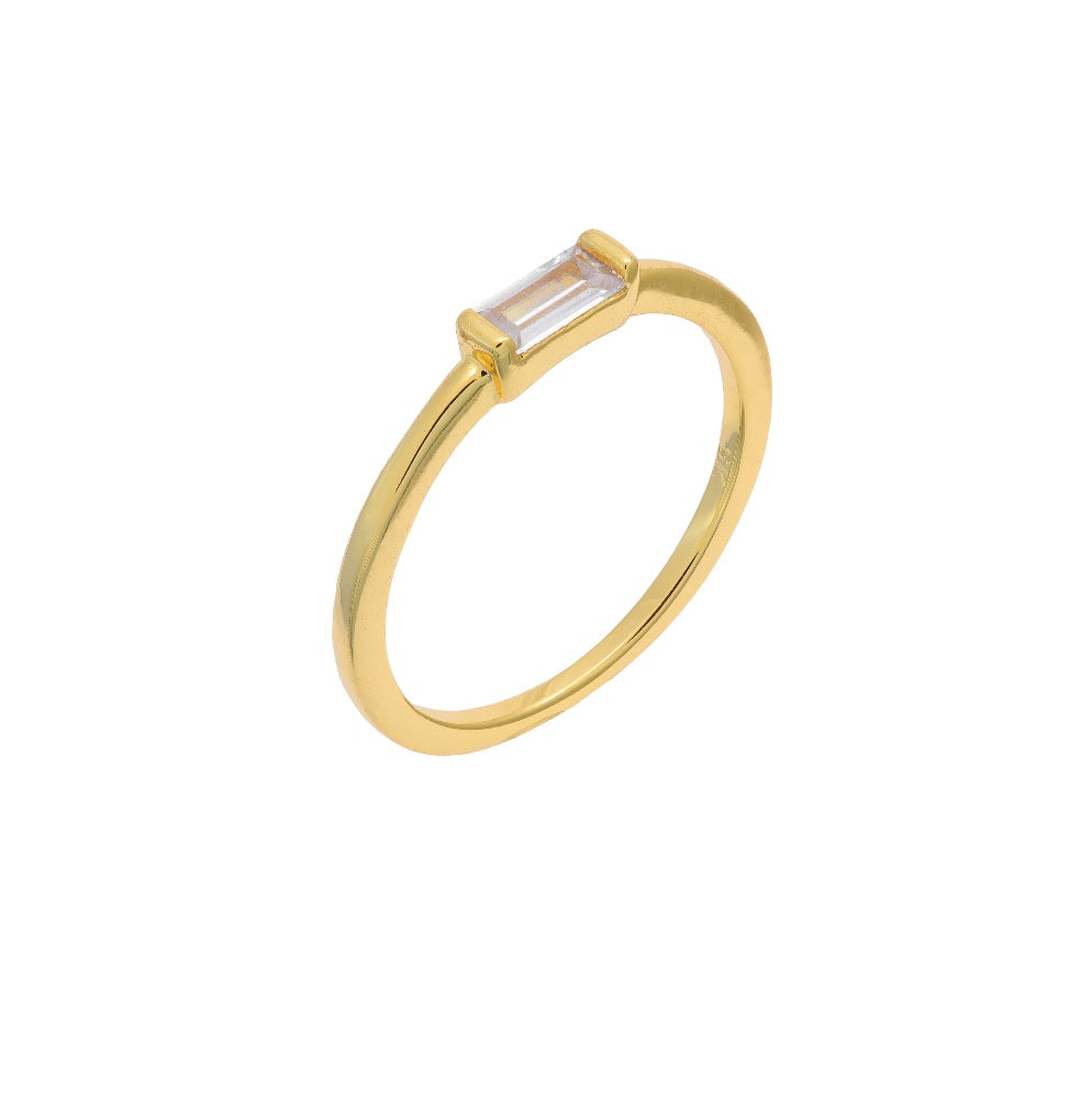 Sibella Mini Stone Basic Ring
