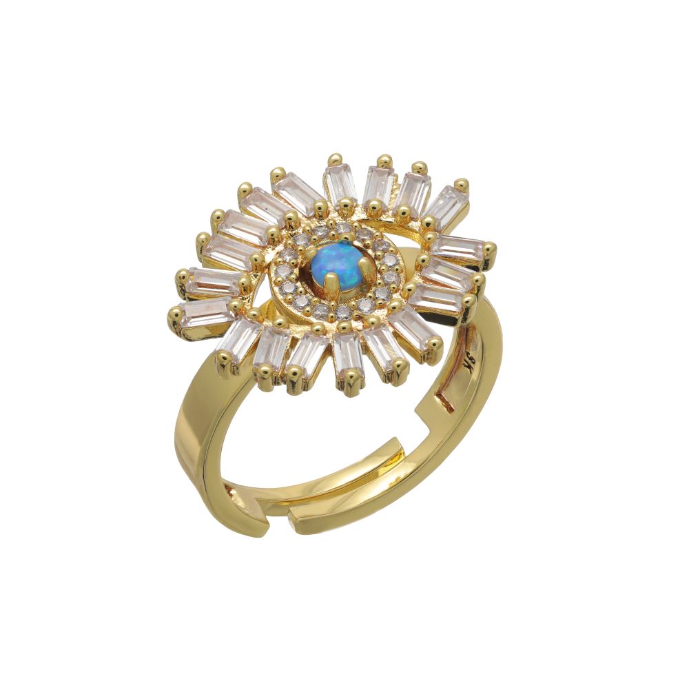 Crazy Sippy Eye Casual Ring