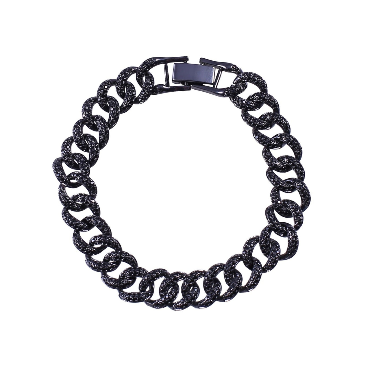 Hanger Black Chain Bracelet