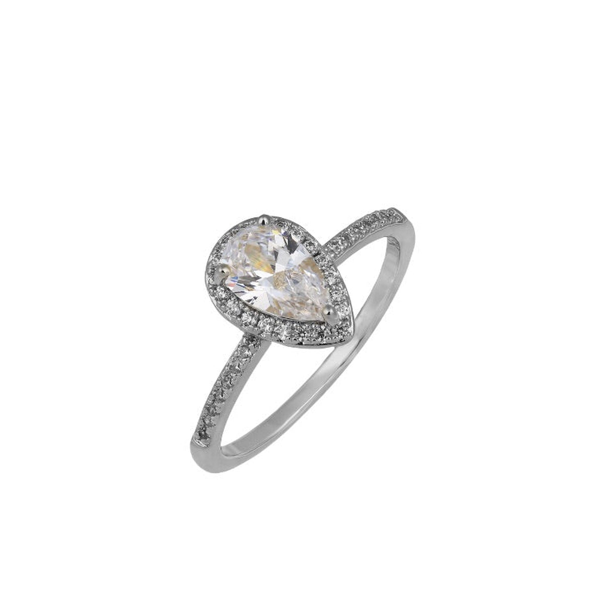 Classical Charm Solitaire Ring