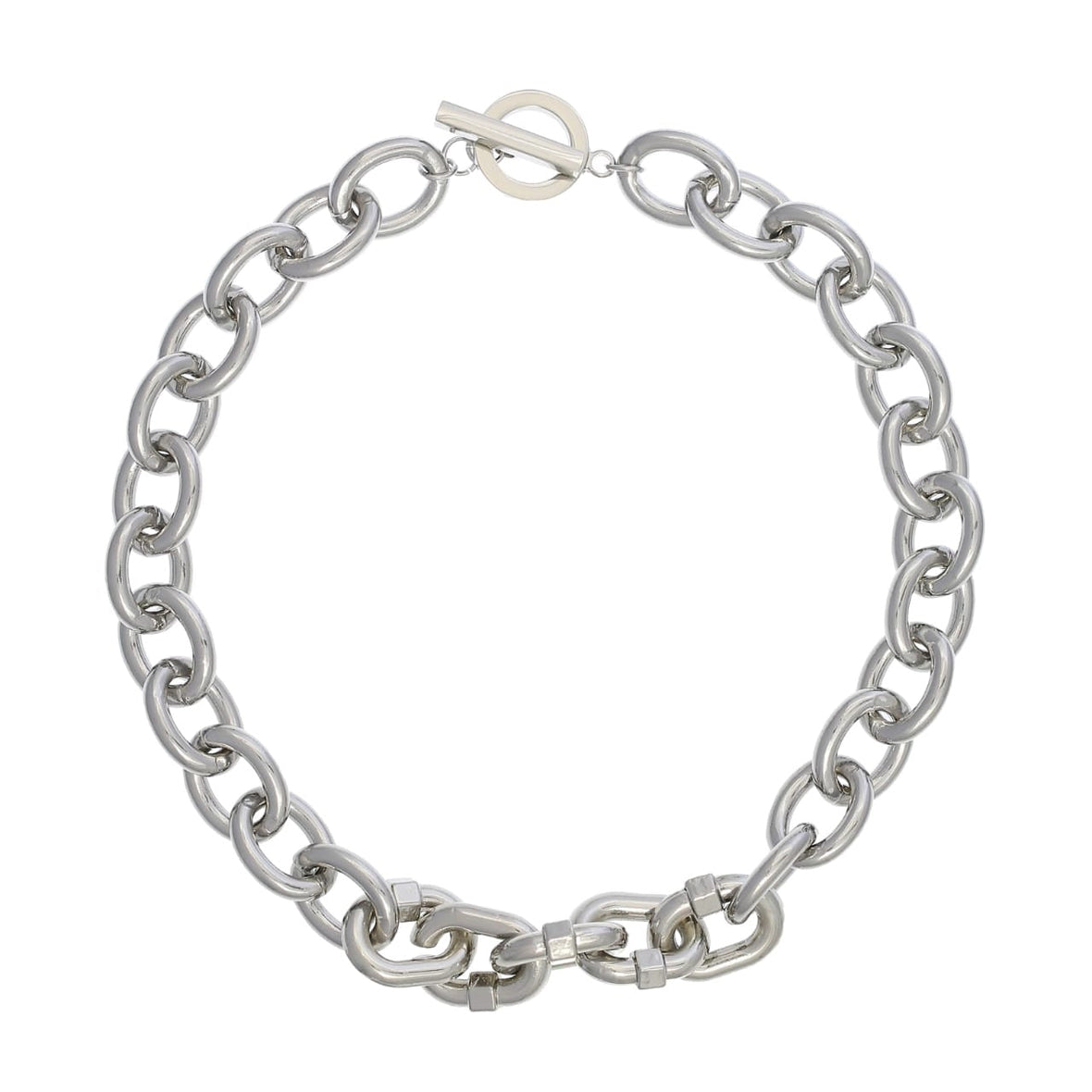 Lucifia Silver Chain Necklace