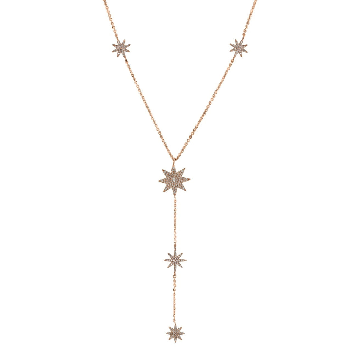 Magdaline Dressy Stars Casual Necklace