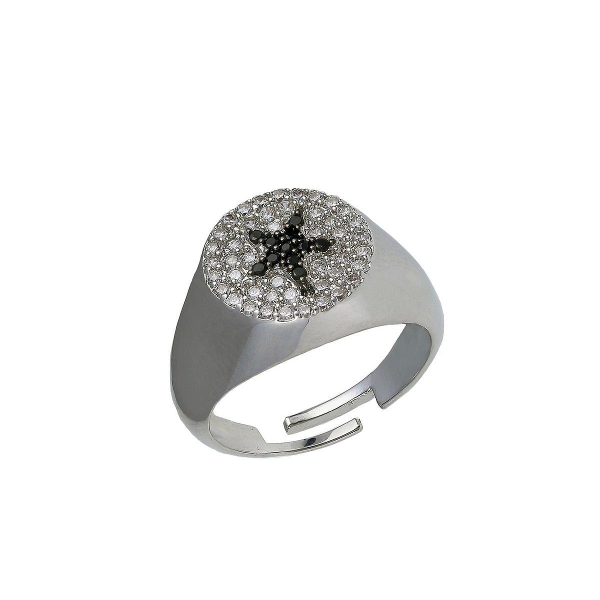 Star Sparkle Pinky Ring