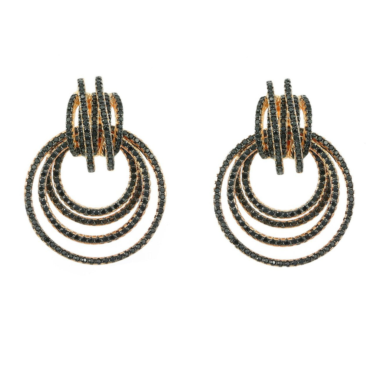 Charismatic Circles Casual Earrings