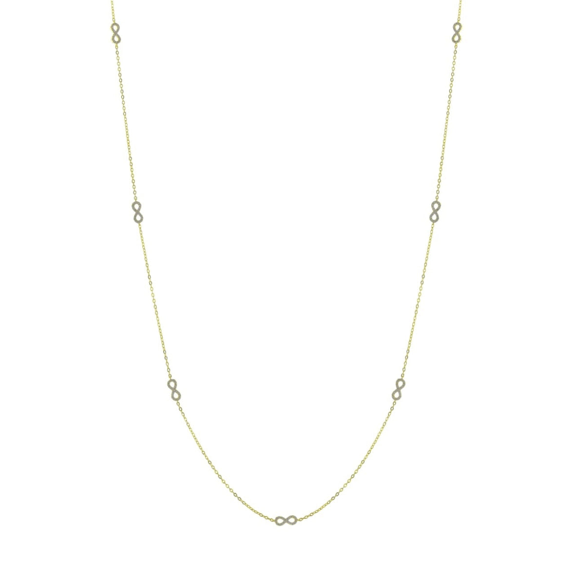 Infinity Long Casual Necklace